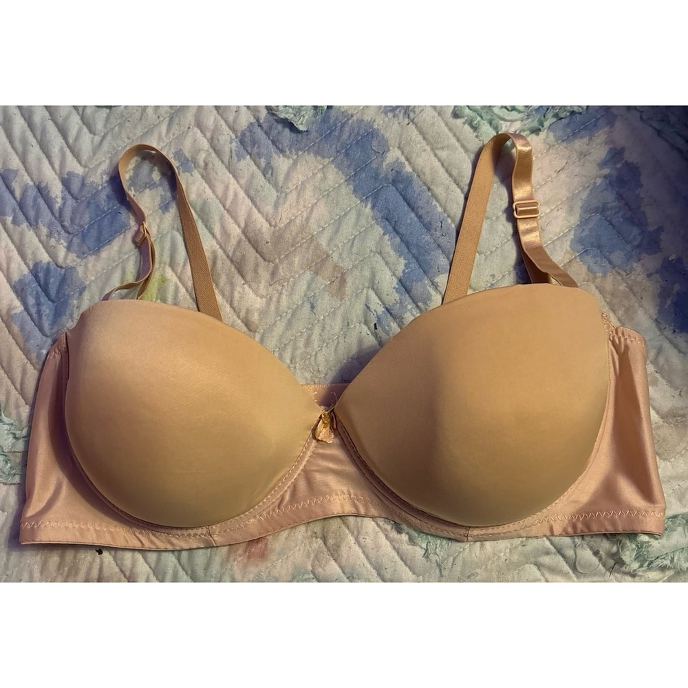 Inteco Intimates Nude Full Figure‎ Convertible Strap Underwire Bra, 40DD